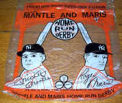 Mickey Mantle Roger Maris Official Home Run Derby