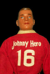 Johnny Hero Red Number 16 shirt 