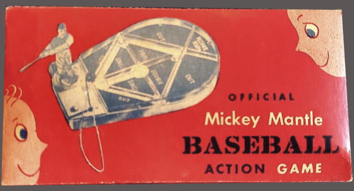  Official Mickey Mantle baseball Action Game