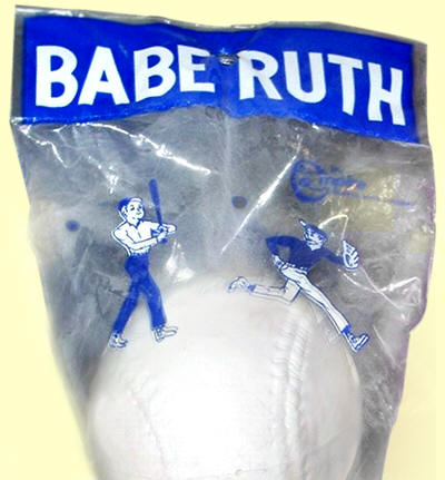 Babe Ruth Empire Toy Co. Plastic Baseballs