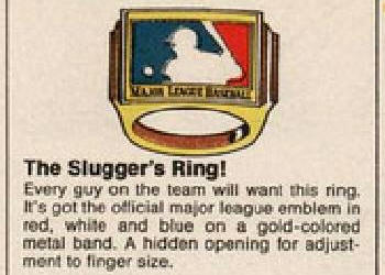 1969 MLB Campbell's Ring advertisement