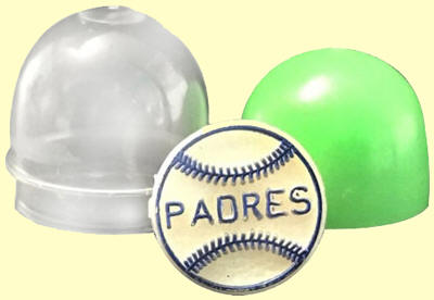 MLB Team Plastic Baseball Vending Rings