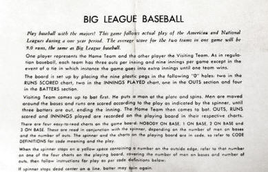 Bob Feller's Big League Baseball instructions