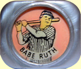 Kellogg's PEP Babe Ruth Toy Picture Ring