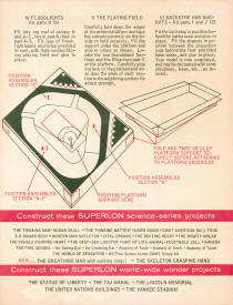 1964 Yankee Stadium Model Kit Instructions