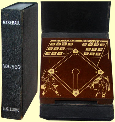 1943 E.S. Lowe Big League Game of Baseball