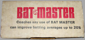 Mickey Mantle Bat Master box side panel