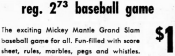 Mickey Mantle's Grand Slam baseball Game
