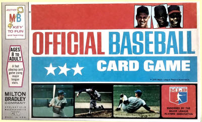 1970 Milton Bradley Official Baseball Card Game