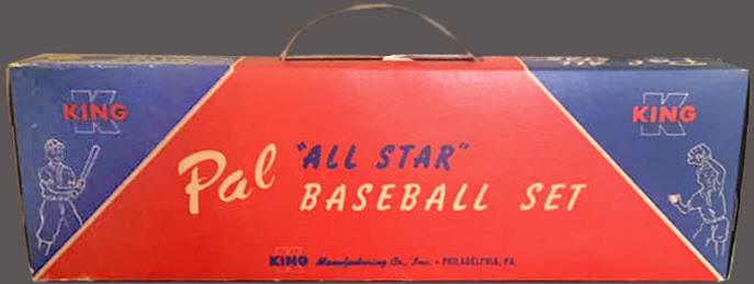  King MFG Co. Little Pal "All Star" Baseball Set