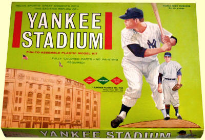 1964 Yankee Stadium Superior Plastics Model Kit