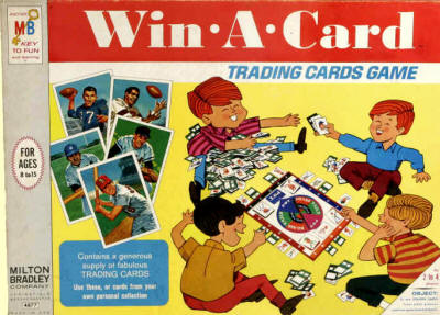 1968 Milton Bradley Topps "Win-A-Card" Game