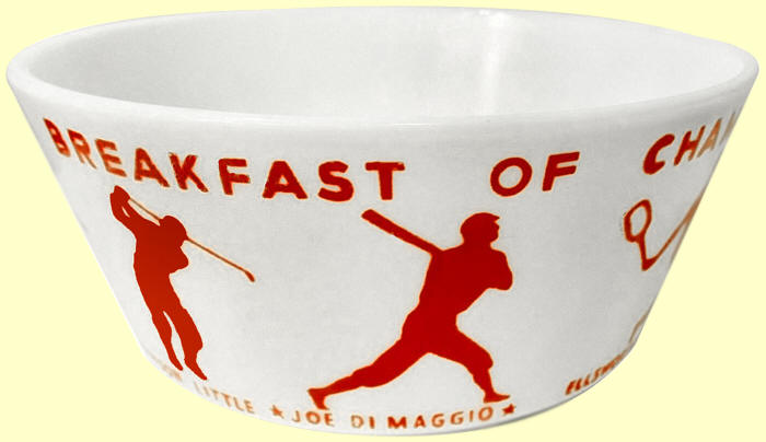 1937 Wheaties "Breakfast of Champions" Free Premium Cereal Bowl