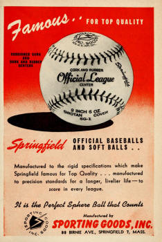 1947 Spirting Goods Inc. Ad