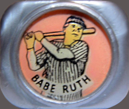 Kellogg's Raisin Brand Cereal Babe Ruth Picture Ring