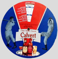 Calvert Baseball Wheel National League Stats side