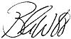 Brandon Webb Autograph Sample