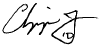Chipper Jones Autograph sample