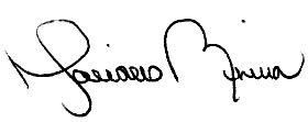 Mariano Rivera Autograph sample