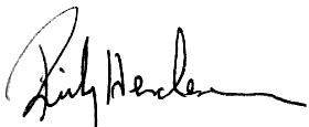 Rickey Henderson Autograph sample