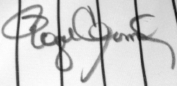 Roger Clemens Autograph
