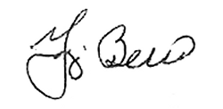 Yogi Berra Autograph Sample