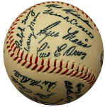 1961 New York Yankees Facsimile autograph baseball