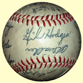 1970 New York Mets Autographed  Souvenir Baseball