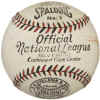 1926 - 1933 John Heydler Spalding OfficialNational League Baseball)