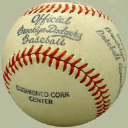 Official Brooklyn Dodgers Baseball made By Rawlings