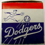 Official Brooklyn Dodgers Baseball box