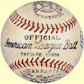 1929-1931 Ernest Barnard Reach OfficialAmerican League Baseball