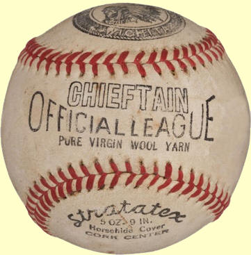Goldsmith's Witchata Chieftain Official League Baseball