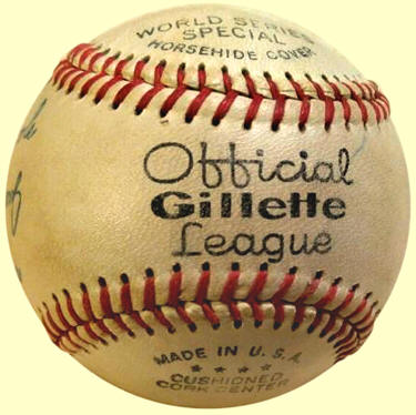 Official Gillette League World Series Special Baseball