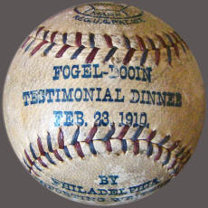 Fogel-Dooin Testimonial Dinner Mini Baseball