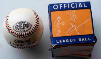 R.F. REPP Co. Lima Bryan Official League Baseball