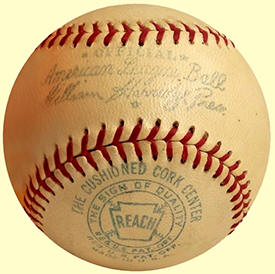 1951 - 1959 Reach Official American League Baseball