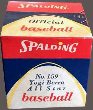 Yogi Berra All Star Spalding Baseball No. 159 Box