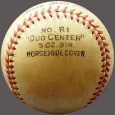 Rawlings No. R1 Duo Center Baseball