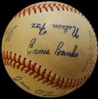 Official Gillette League World Series Special stamped Autographed Baseball