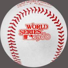 1980 Official World Series Baseball