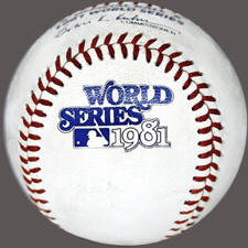 1981 World Series Baseball
