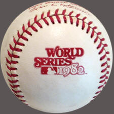 1982 World Series Baseball