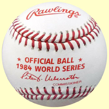 1984-1988 Peter Ueberroth Official World Series Baseballs