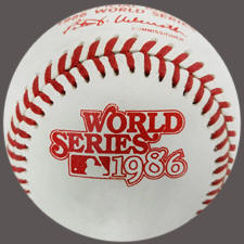 1986 Peter Ueberroth Official World Series Baseball