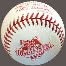 1988 Peter Ueberroth Official World Series Baseball