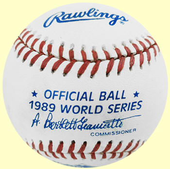 1989 Giamatti Official World Series Baseball