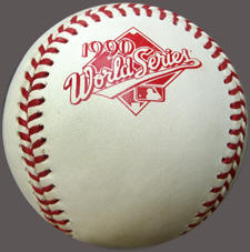 1990 Fay Vincent Official World Series Baseball