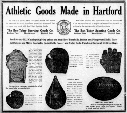 1923 Bon-Tober Sporting Goods Ad