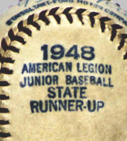 American Legion State Runner Up Babe Ruth Baseball